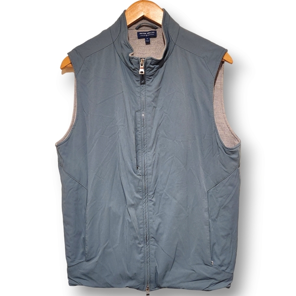 Peter Millar Other - Peter Millar, Crown Crafted, Golf Vest, Fleece Wool Lining, Green, Size M